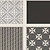 Fiori Grigio Бордюр металлизированный 1506-0101 6,5х60