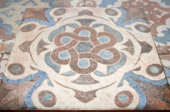 Decor Elba Mix 25x25 (5 рисунков)  (керамогранит)