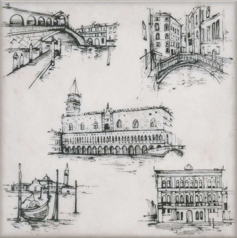 STG\A594\5261 Декор для стен Марчиана Venezia 20x20