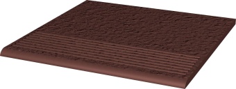 Natural Brown Duro Ступень простая структ 30х30х1,1