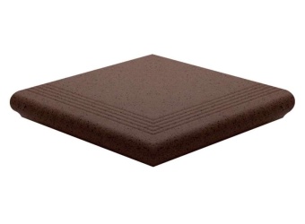 Ступень угловая Esquina Degrau Florentino/Step Castanho-Rubi 30 34х34