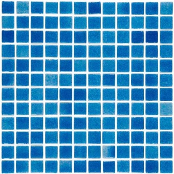 Стеклянная мозаика BR-2004-A Azul Mediterraneo 31.6x31.6   &ndash; Mosavit