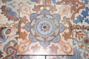 Decor Elba Mix 25x25 (5 рисунков)  (керамогранит)