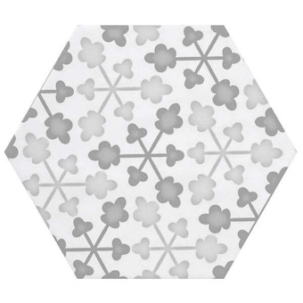 Decor Vodevil White 17,5x17,5 (18 рисунков) - Cifre Ceramica  