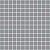 20064 Мозаика Темари графит матовый 29,8x29,8