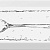 NT\B26\9001 Декор для стен Fork чёрный 8,5x28,5
