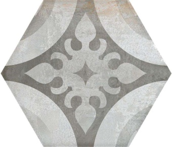 Decor Madelaine Antracite 17.5x17.5