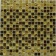 Mirror gold Мозаика стеклянная Mirror gold 15х15х4
