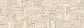 Glossy Декор мозаичный бежевый MM11189 20х60