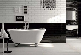 Liso Blanco Brillo 10x20 Dar Ceramics