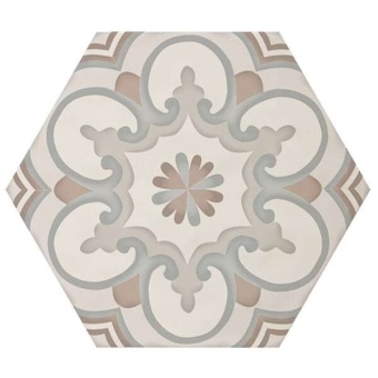 Decor Vodevil Ivory 17.5x17.5 - 18 рисунков Cifre Ceramica