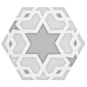 Decor Vodevil White 17,5x17,5 (18 рисунков) - Cifre Ceramica  