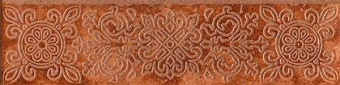 610090000524 Бордюр для пола Friuli Rosso Fascia Orchidea 7,2х30